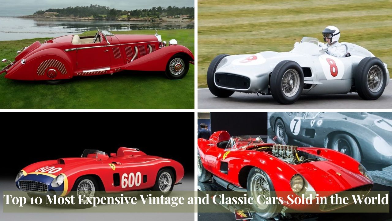 Top 10 Most Expensive Vintage and Classic Cars