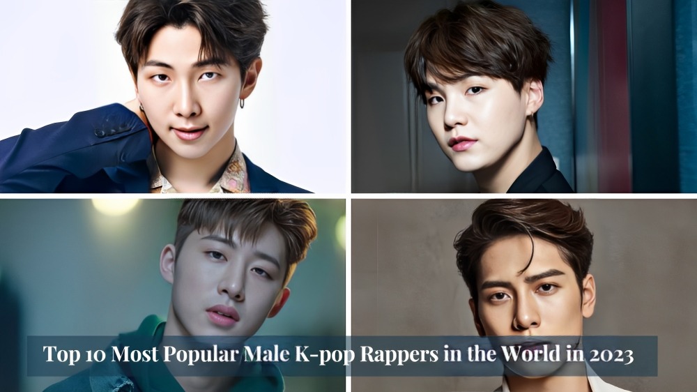 Top 10 Most Popular Male K-pop Rappers in the World in 2023