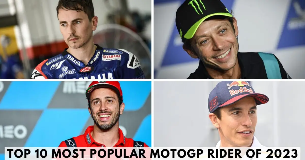 Top 10 Most Popular Motogp Rider of 2023