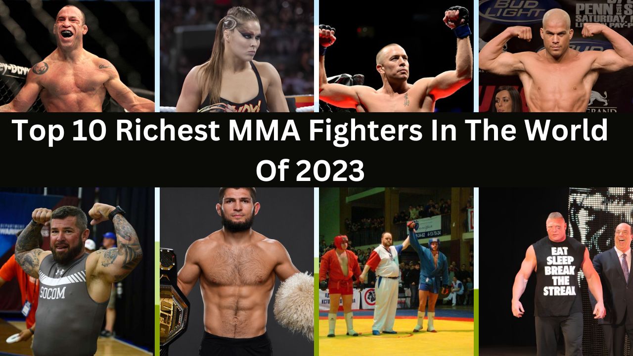 Top 10 Richest MMA Fighters In The World Of 2023