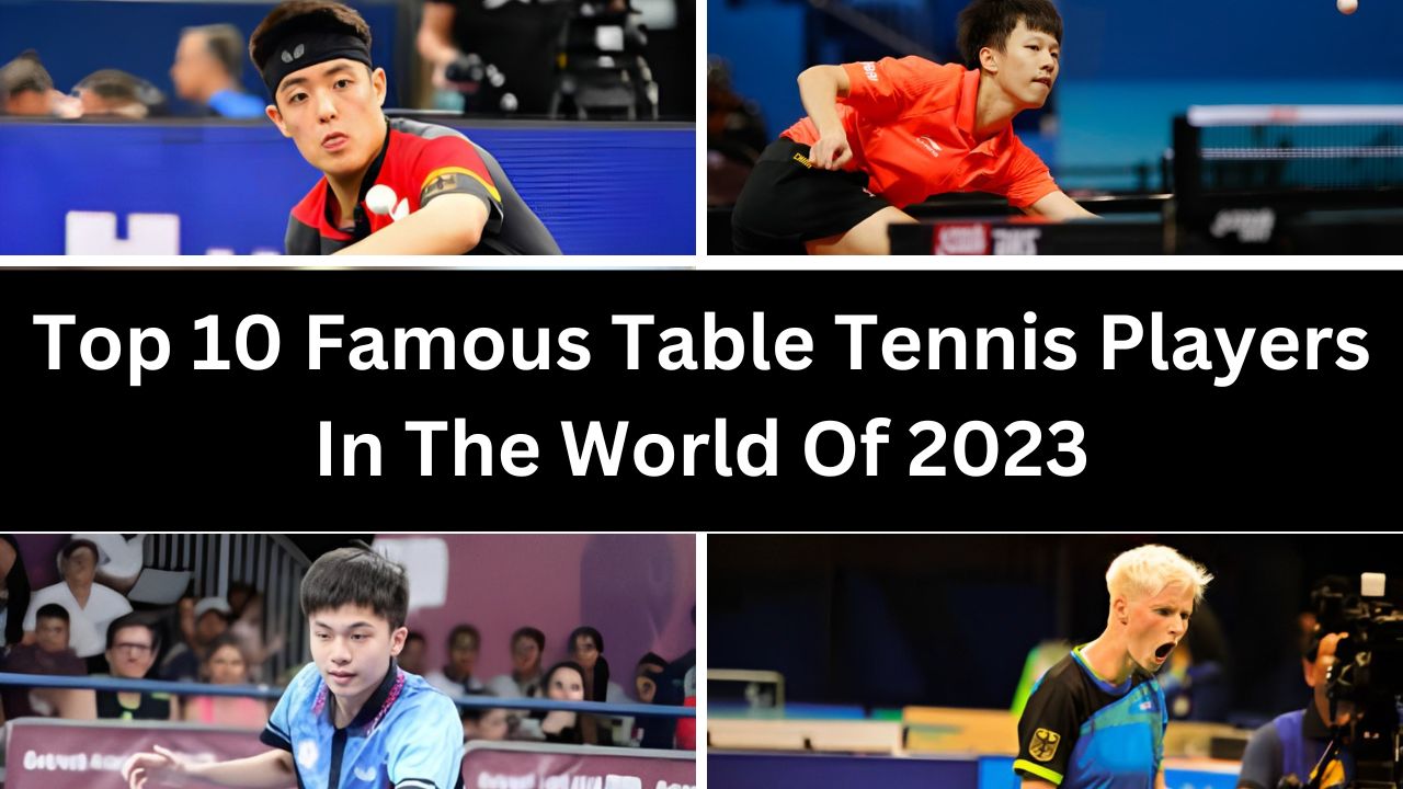 Top 10 Famous Table Tennis Players In The World Of 2023
