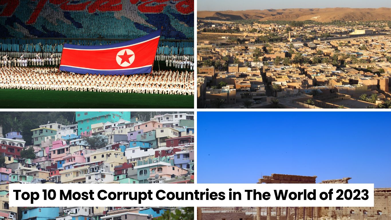 Top 10 Most Corrupt Countries in The World of 2023