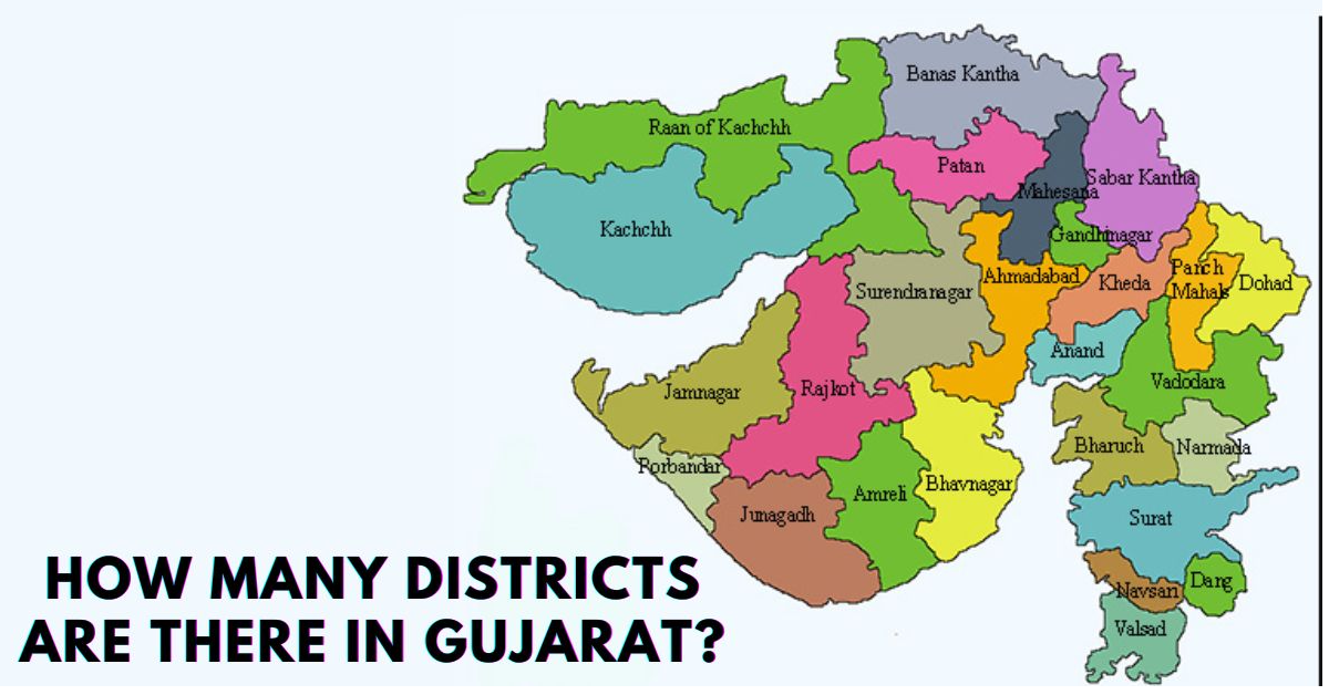 How Many Districts Are There in Gujarat